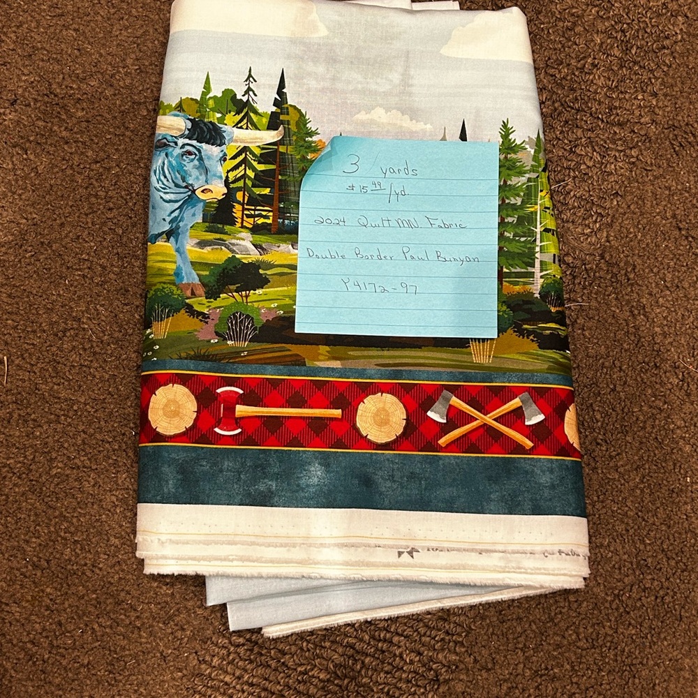 3 yards 2024 quilt MN Fabric